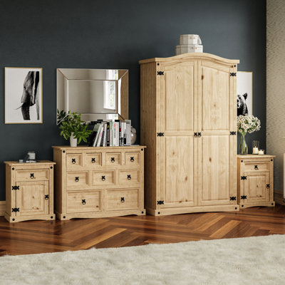 Union Rustic 4-tlg. Schlafzimmer-Set Doe & Bewertungen | Wayfair.de